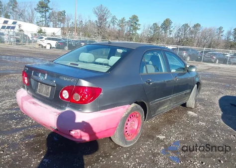 2008 Toyota Corolla Le из США, поврежденный, VIN 2T1BR32E68C864822